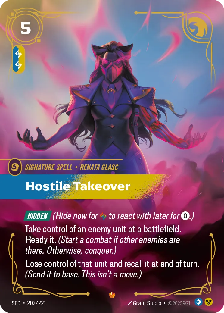 Hostile Takeover — Spiritforged — Riftbound