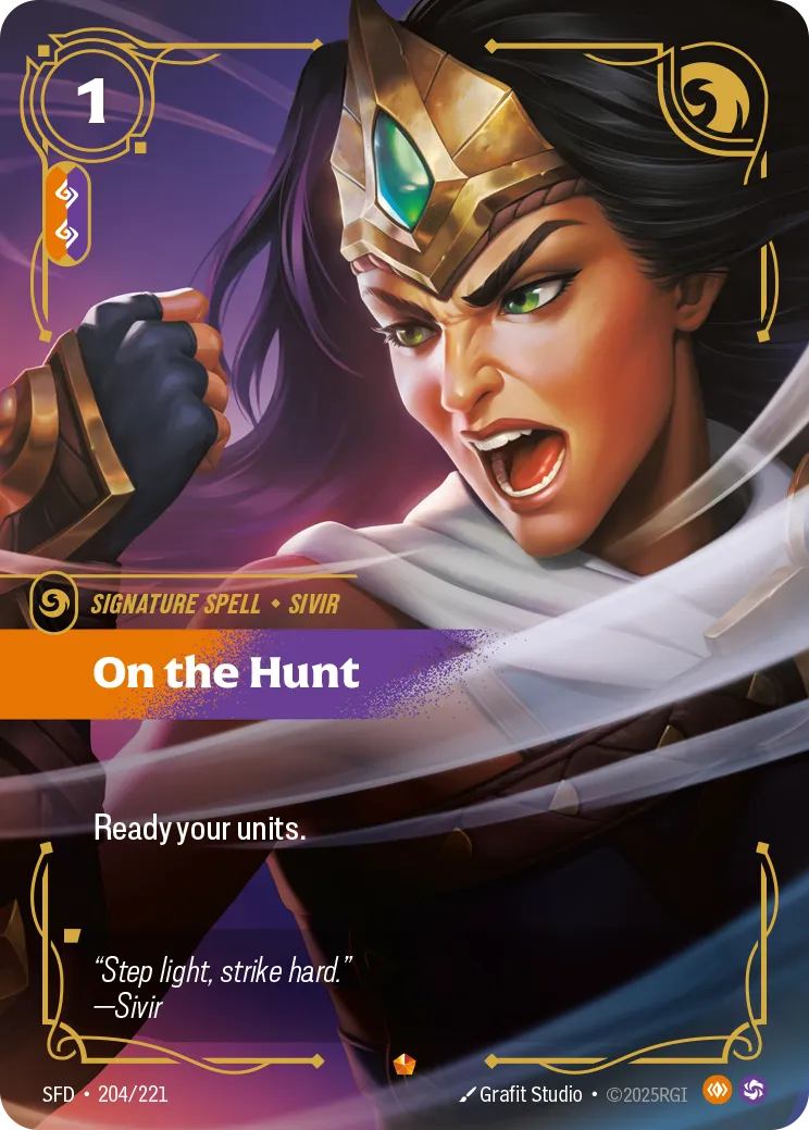 On the Hunt — Spiritforged — Riftbound