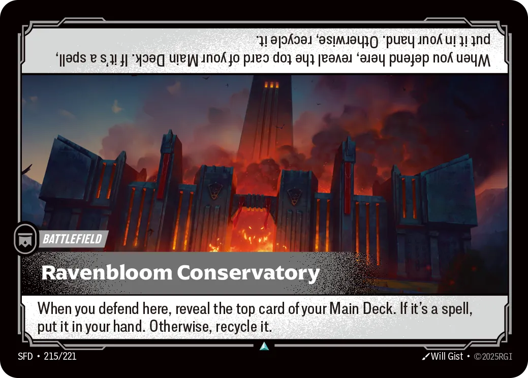 Ravenbloom Conservatory — Spiritforged — Riftbound
