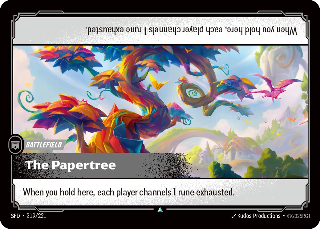 The Papertree — Spiritforged — Riftbound
