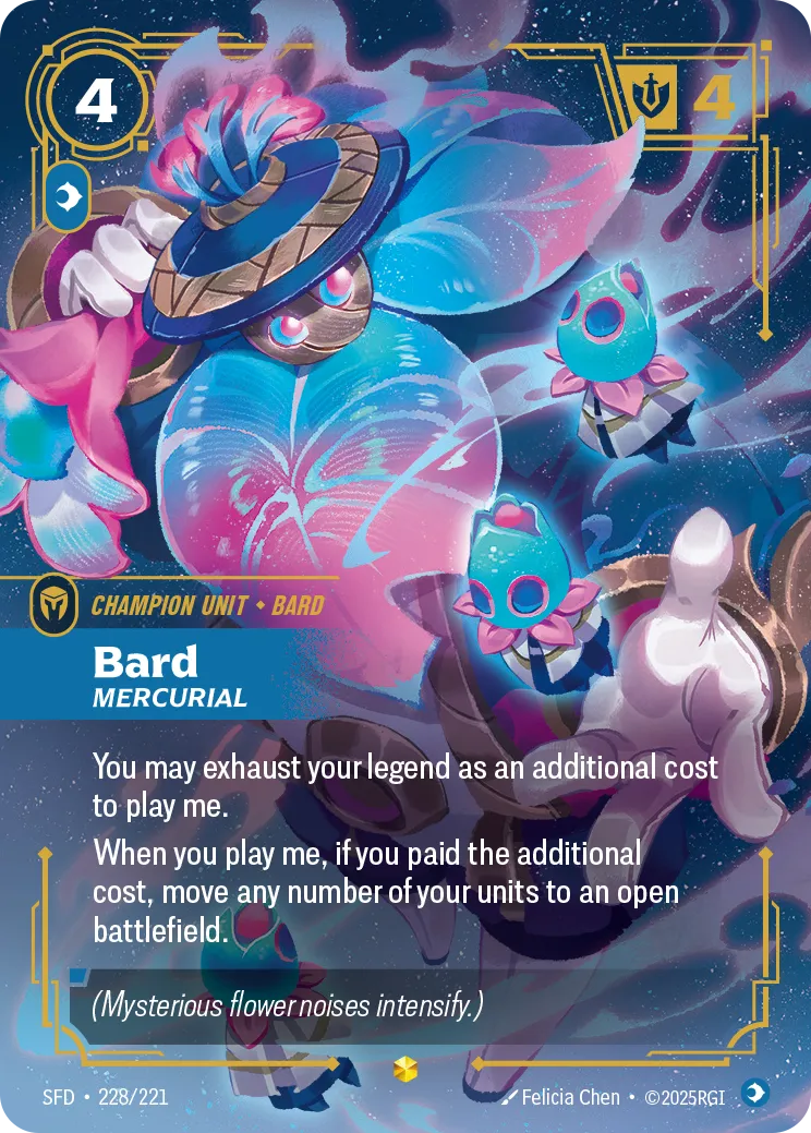 Bard - Mercurial — Spiritforged — Riftbound