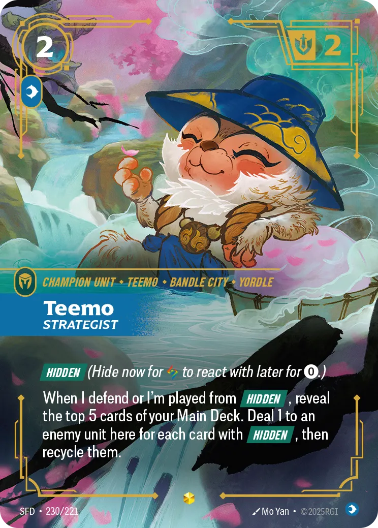 Teemo - Strategist — Spiritforged — Riftbound