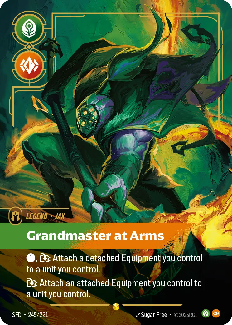 Jax - Grandmaster At Arms from Spiritforged - Riftbound: League of Legends TCG