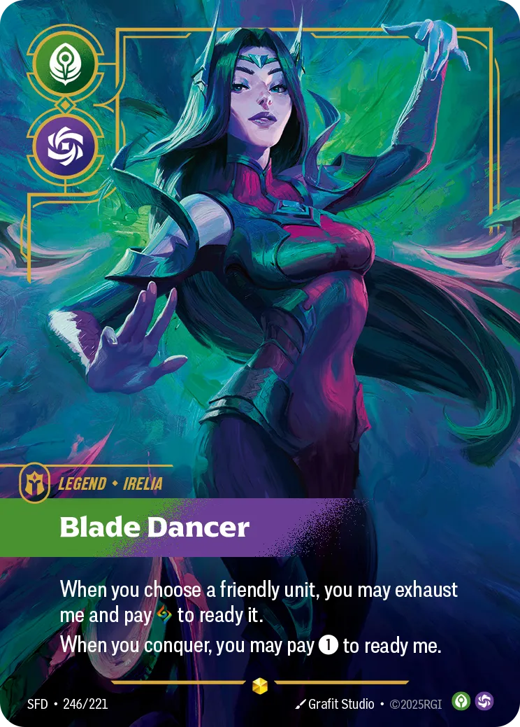 Irelia - Blade Dancer — Spiritforged — Riftbound