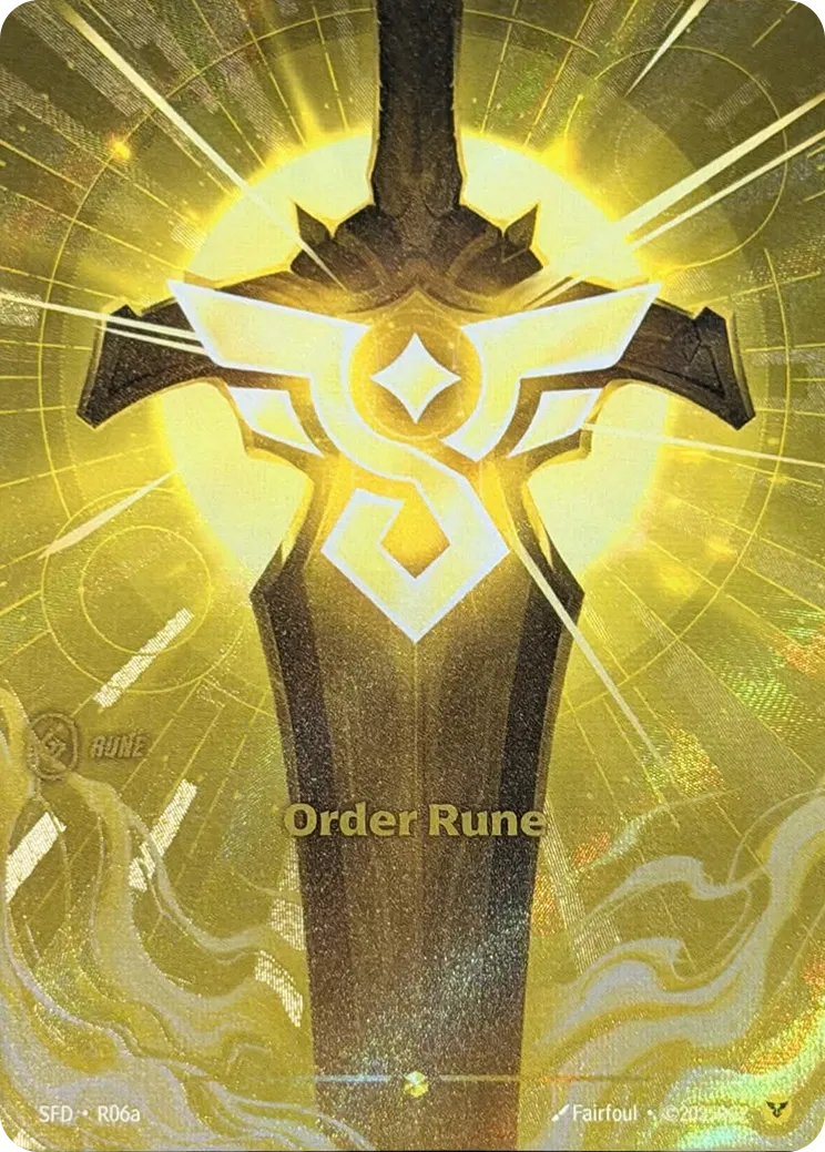 Order Rune — Spiritforged — Riftbound