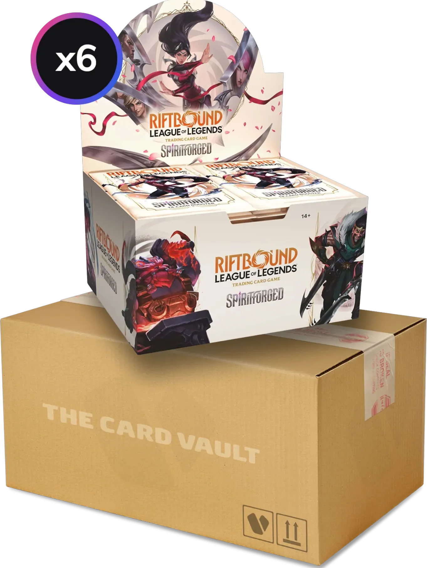 Spriritforged : Booster Box Case — Spiritforged — Riftbound: League of Legends TCG