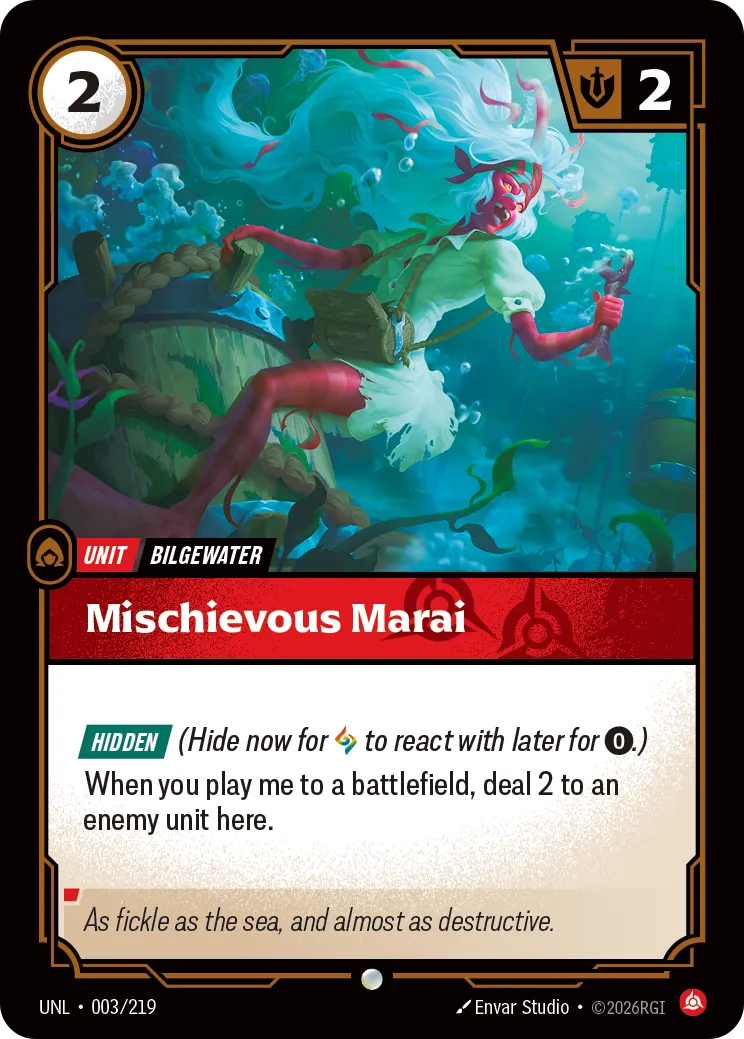 Mischievous Marai — Unleashed — Riftbound