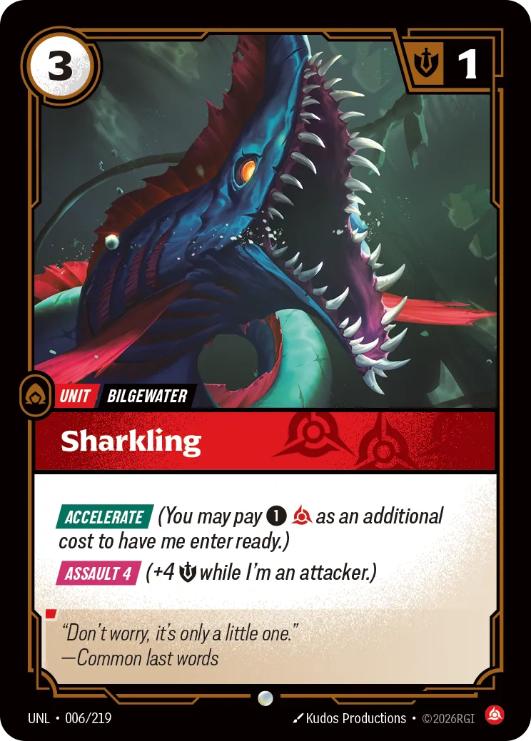 Sharkling — Unleashed — Riftbound