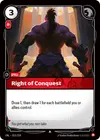 Product image for Right of Conquest