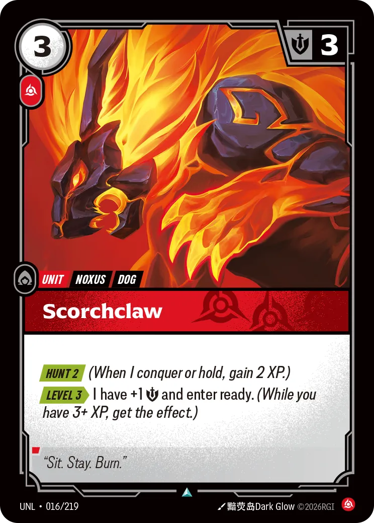 Scorchclaw — Unleashed — Riftbound