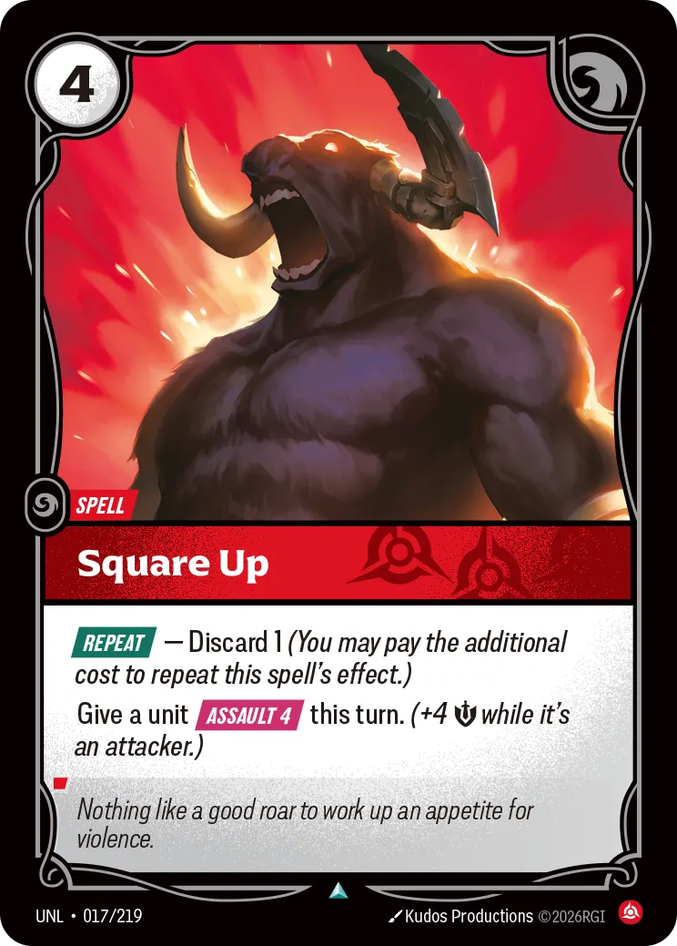 Square Up — Unleashed — Riftbound