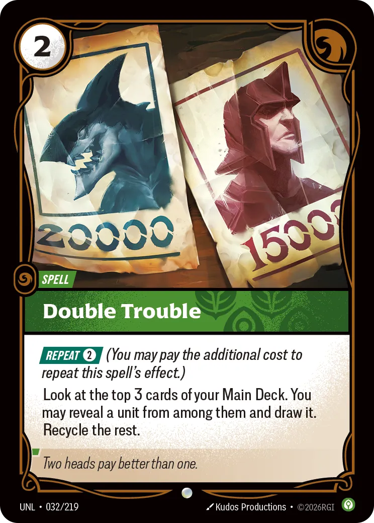 Double Trouble — Unleashed — Riftbound