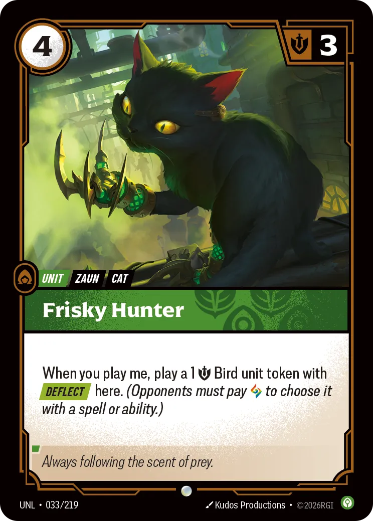 Frisky Hunter — Unleashed — Riftbound
