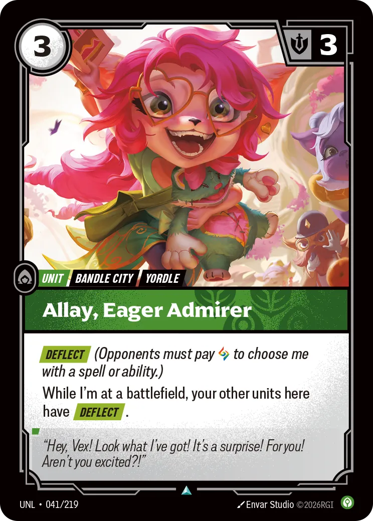 Allay, Eager Admirer — Unleashed — Riftbound