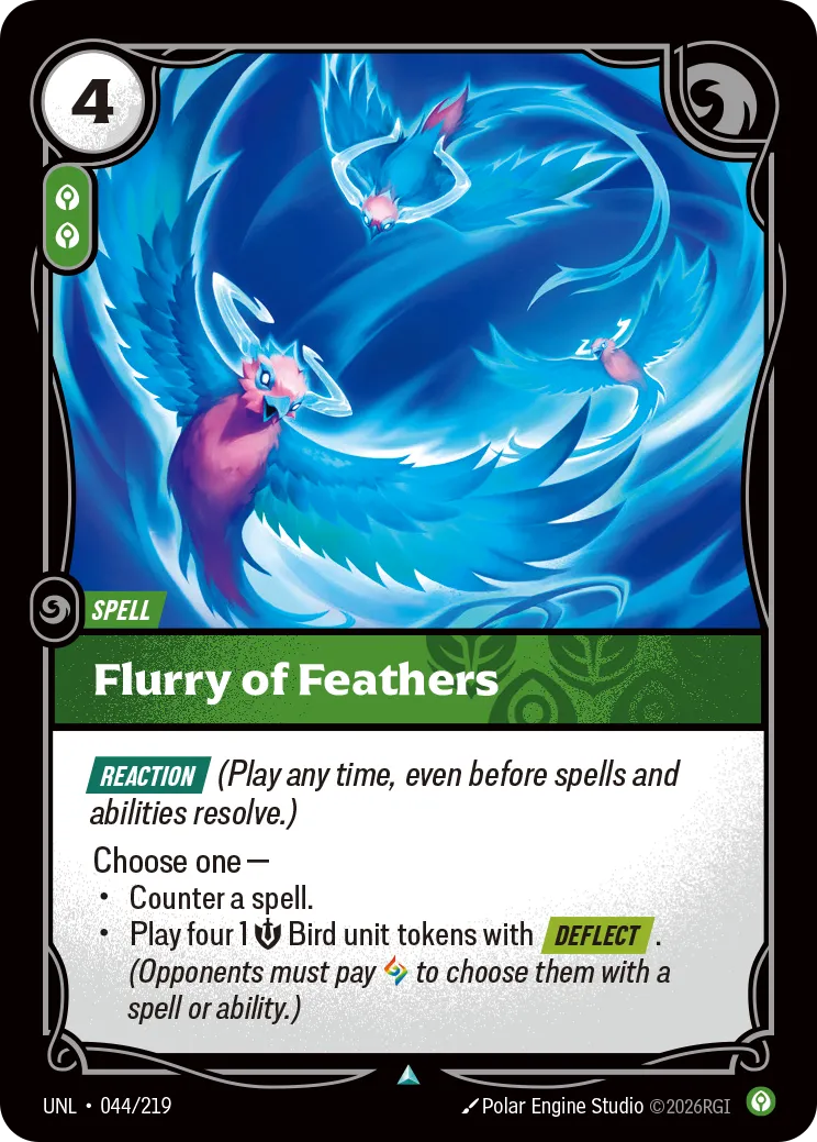Flurry of Feathers — Unleashed — Riftbound