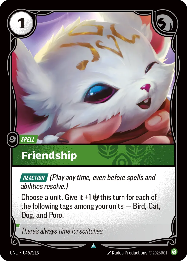 Friendship — Unleashed — Riftbound