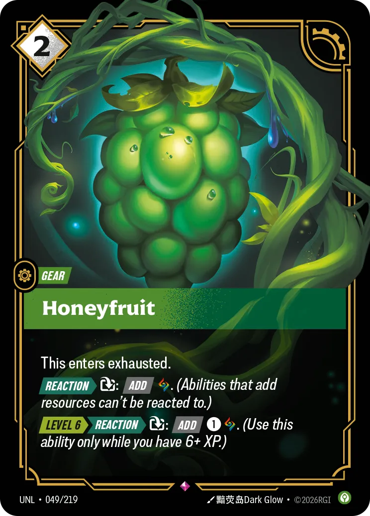 Honeyfruit — Unleashed — Riftbound