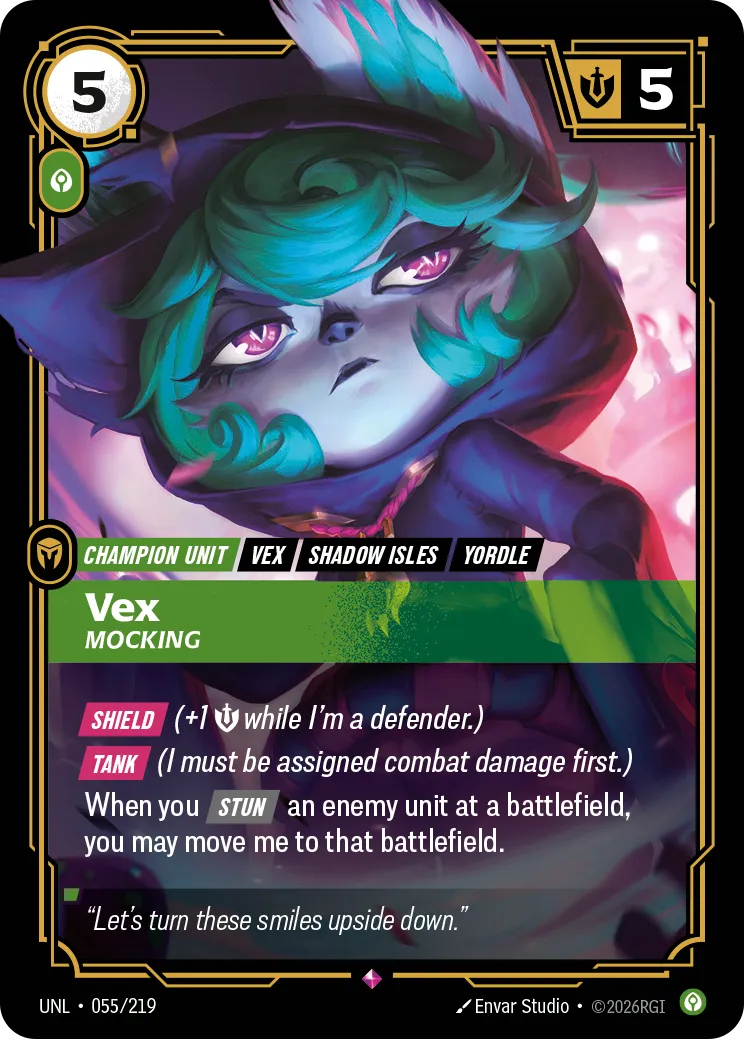 Vex - Mocking — Unleashed — Riftbound