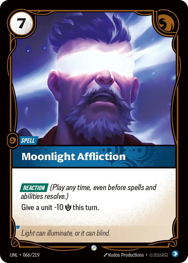 Moonlight Affliction — Unleashed — Riftbound