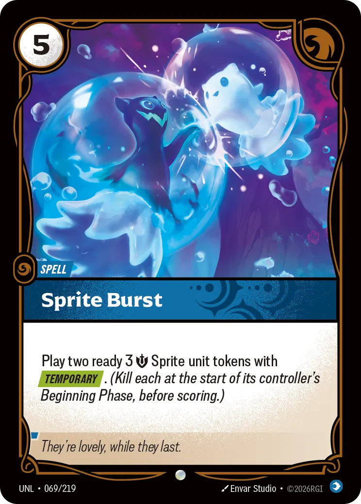 Sprite Burst — Unleashed — Riftbound