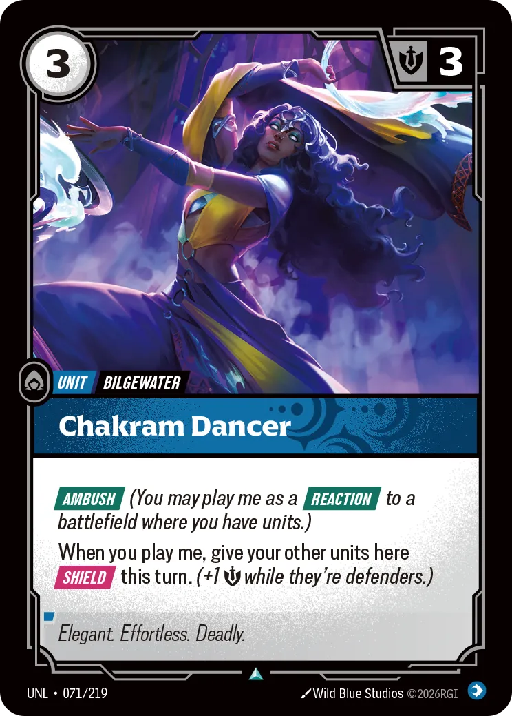 Chakram Dancer — Unleashed — Riftbound