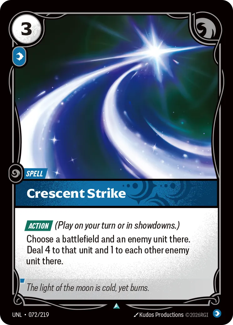 Crescent Strike — Unleashed — Riftbound