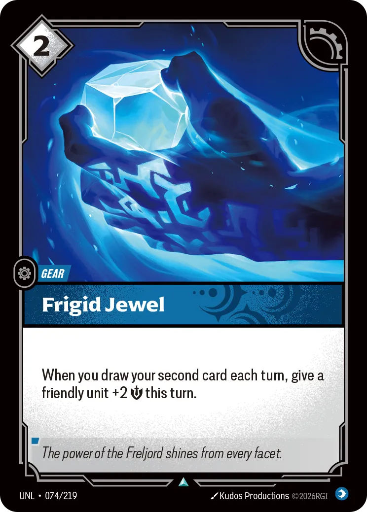 Frigid Jewel — Unleashed — Riftbound