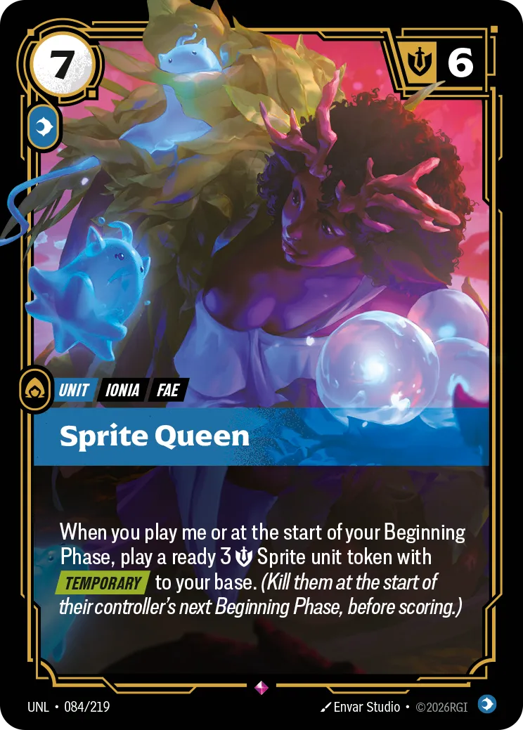 Sprite Queen — Unleashed — Riftbound