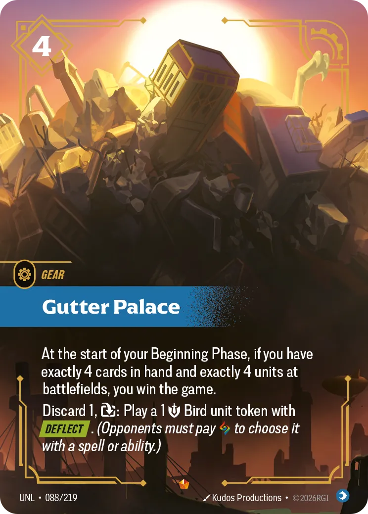 Gutter Palace — Unleashed — Riftbound