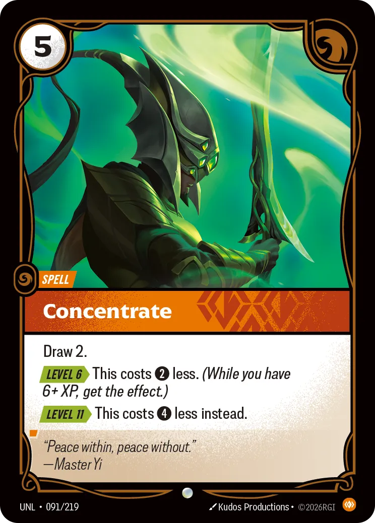 Concentrate — Unleashed — Riftbound