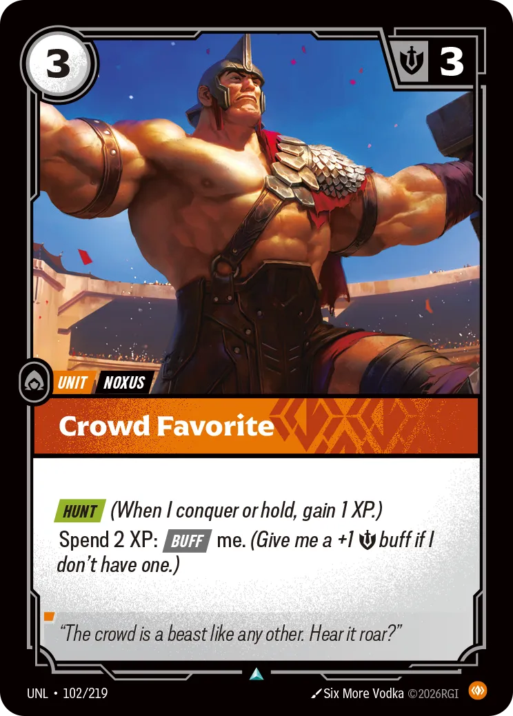 Crowd Favorite — Unleashed — Riftbound