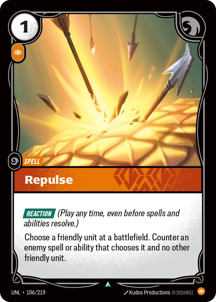 Repulse — Unleashed — Riftbound