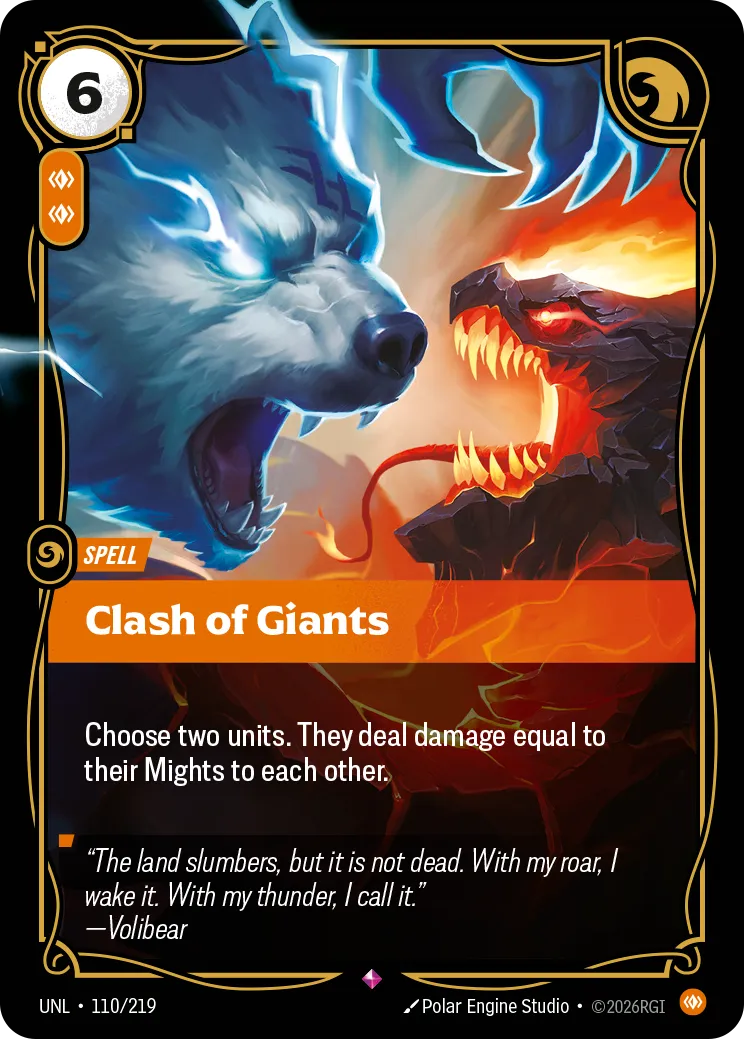 Clash of Giants — Unleashed — Riftbound
