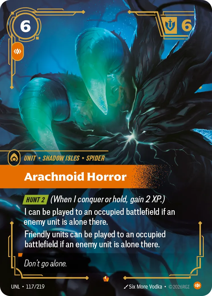 Arachnoid Horror — Unleashed — Riftbound