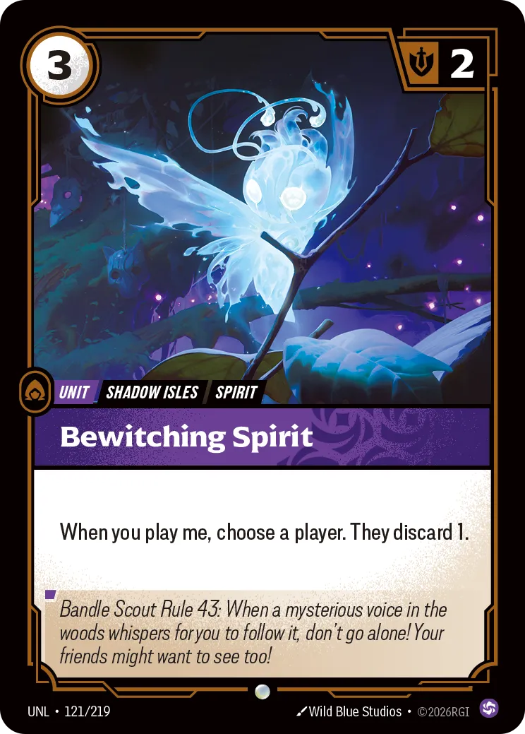 Bewitching Spirit — Unleashed — Riftbound