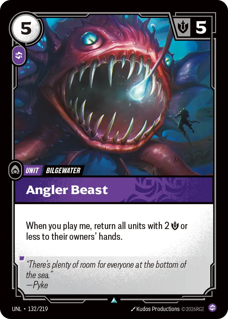 Angler Beast — Unleashed — Riftbound