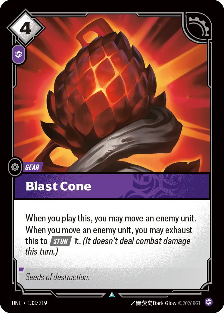 Blast Cone — Unleashed — Riftbound