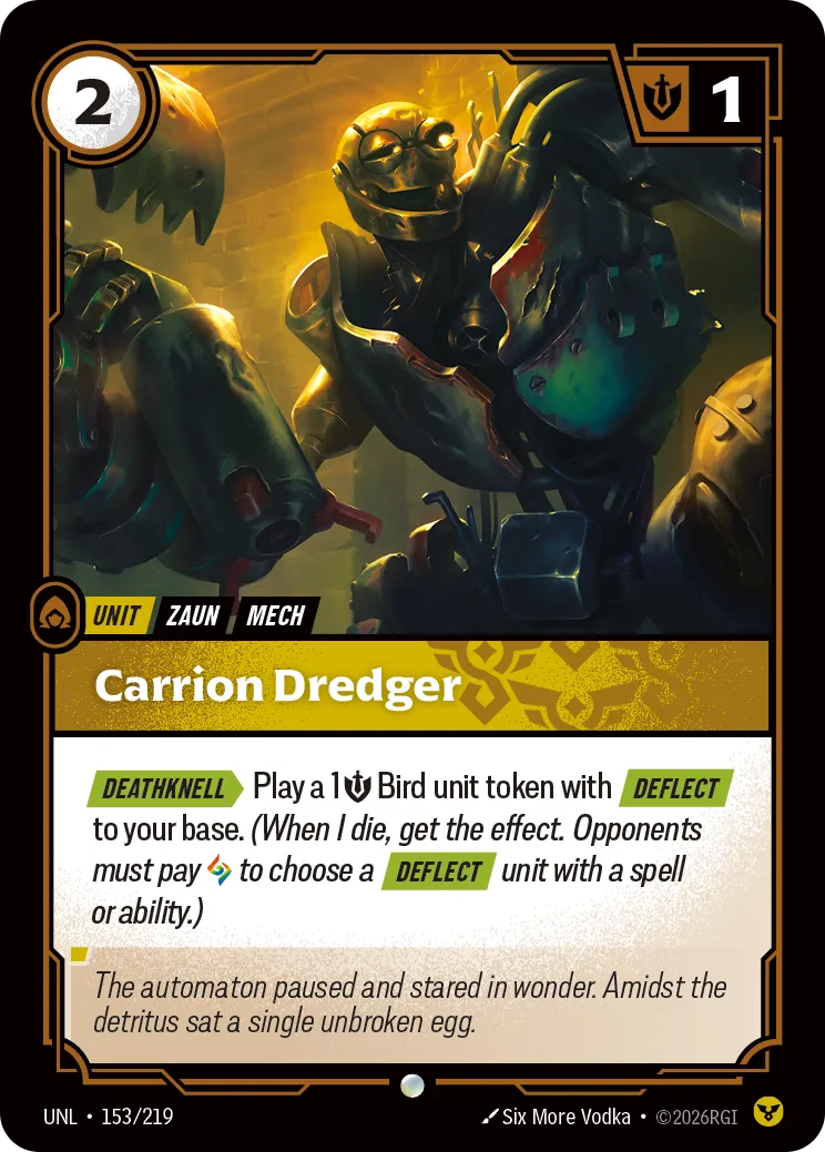 Carrion Dredger — Unleashed — Riftbound