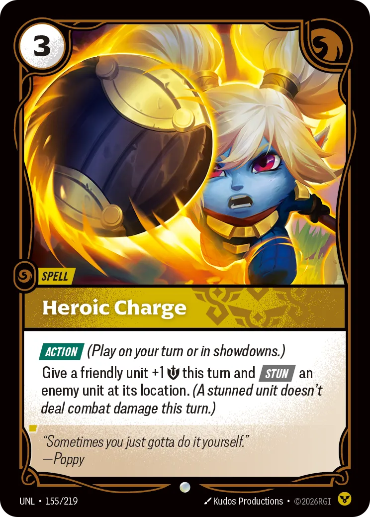 Heroic Charge — Unleashed — Riftbound