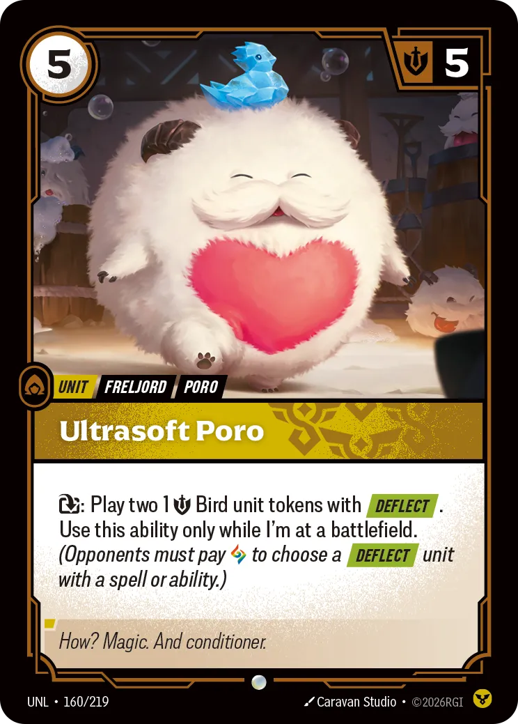 Ultrasoft Poro — Unleashed — Riftbound