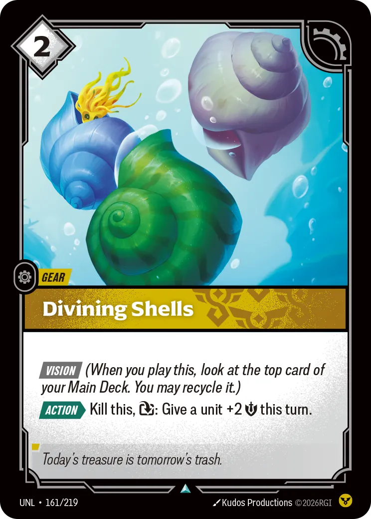 Divining Shells — Unleashed — Riftbound