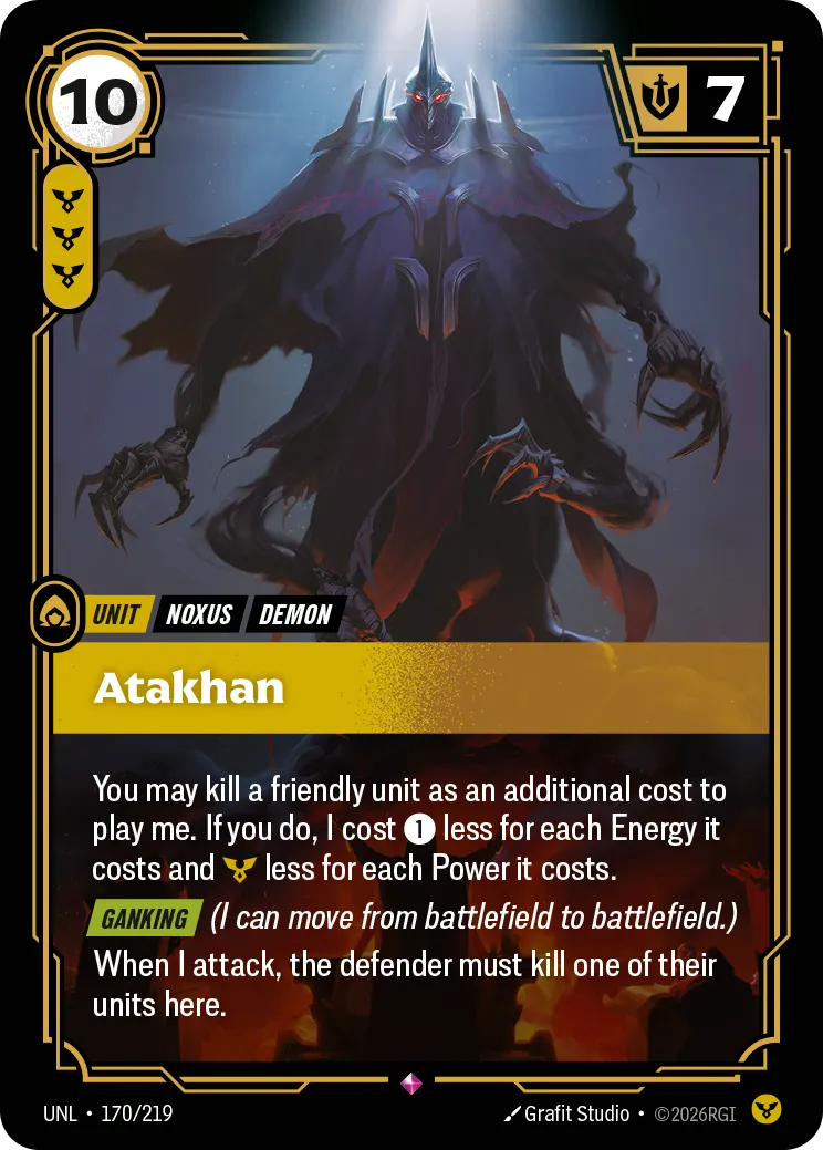 Atakhan — Unleashed — Riftbound