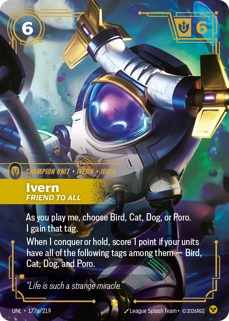 Ivern - Friend to All (Alternate Art) — Unleashed — Riftbound