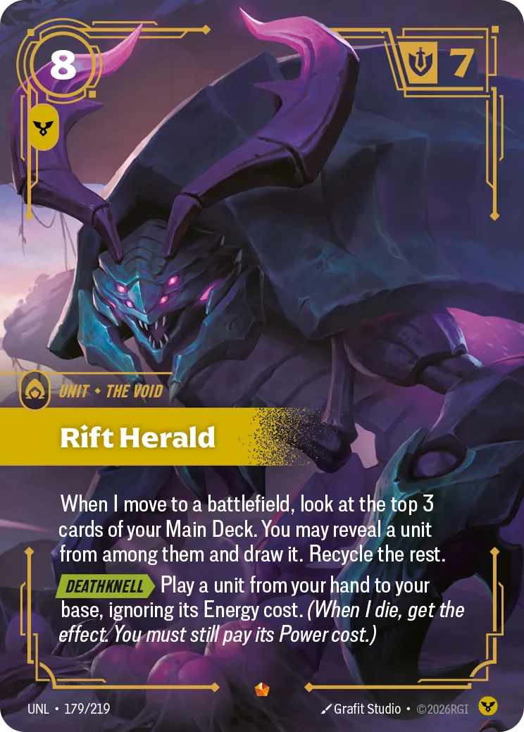 Rift Herald — Unleashed — Riftbound