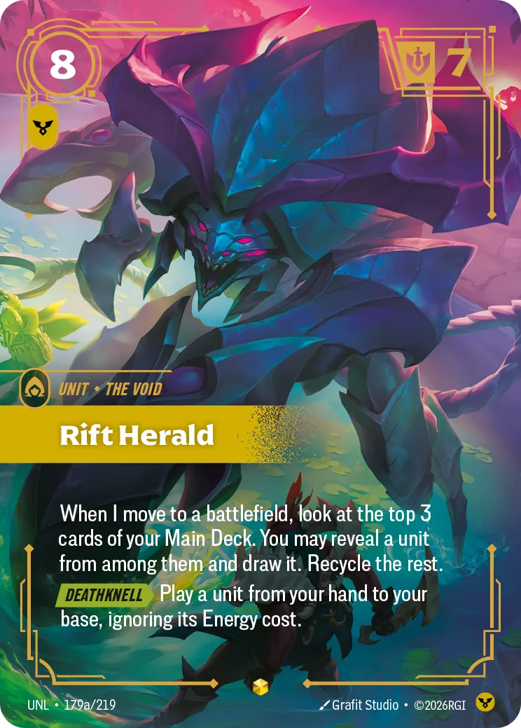 Rift Herald (Alternate Art) — Unleashed — Riftbound