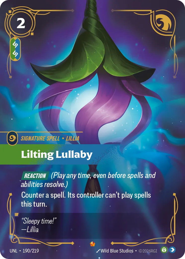Lilting Lullaby — Unleashed — Riftbound
