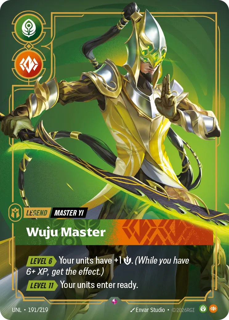 Master Yi - Wuju Master — Unleashed — Riftbound