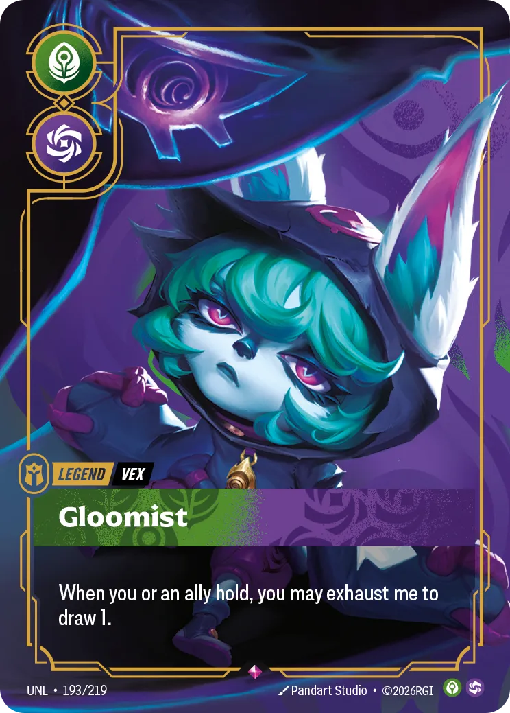 Vex - Gloomist from Unleashed - Riftbound: League of Legends TCG