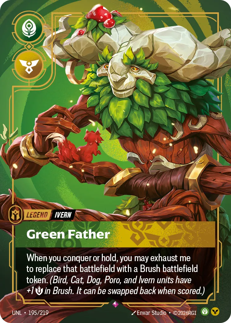 Ivern - Green Father — Unleashed — Riftbound