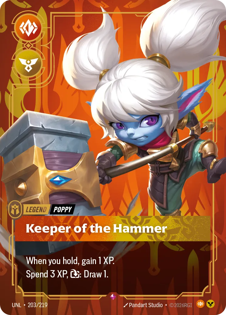 Poppy - Keeper of the Hammer — Unleashed — Riftbound